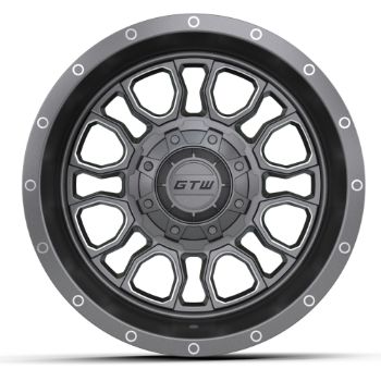 GTW Volt Gunmetal Wheel - 12 Inch