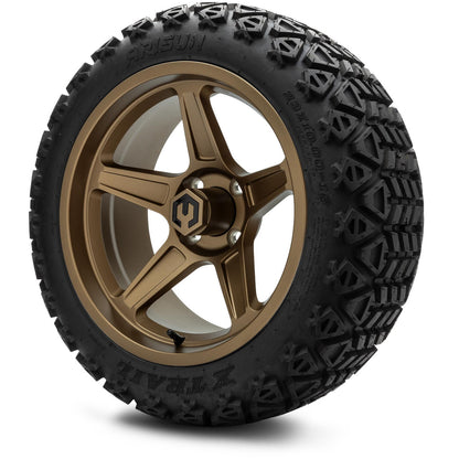 MODZ® 15" Drift Matte Bronze Wheels & Off-Road Tires Combo