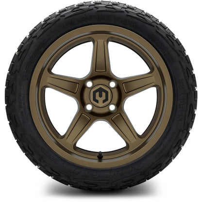 MODZ® 15" Drift Matte Bronze Wheels & Off-Road Tires Combo