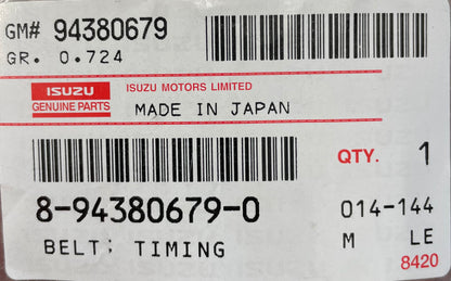 Isuzu Timing Belt (GM:94380679)