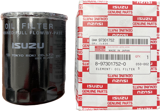 Isuzu Elf 4HK1 Oil Filter (Part #: 97301752)